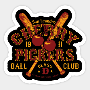 San Leandro Cherry Pickers Sticker